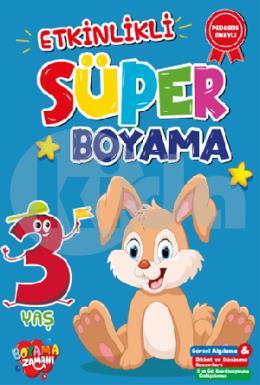 Etkinlikli Süper Boyama - 3 Yaş