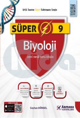 Armada 9 Sınıf Süper Biyoloji Yeni Nesil Soru Kitabı