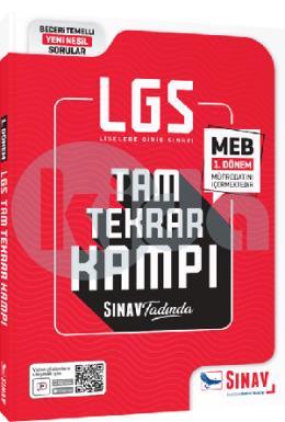 Sınav 8. Sınıf LGS 1. Dönem Tam Tekrar Kampı