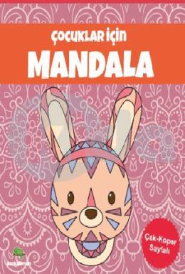 Çocuklar İçin Mandala Pembe