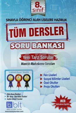 Bulut 8.Sınıf Tüm Dersler Soru Bankası