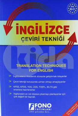 İngilizce Çeviri Tekniği