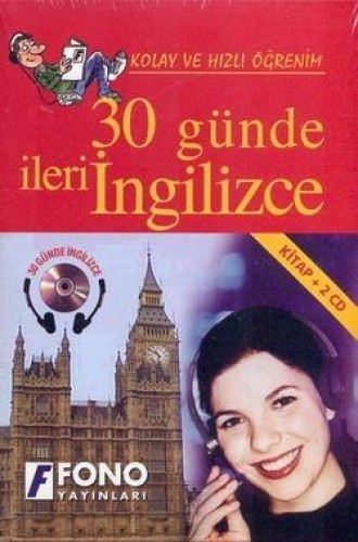 30 Günde İleri İngilizce CD’li Kutulu Fono