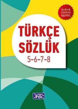 Parıltı İlköğretim Türkçe Sözlük 5 6 7 8
