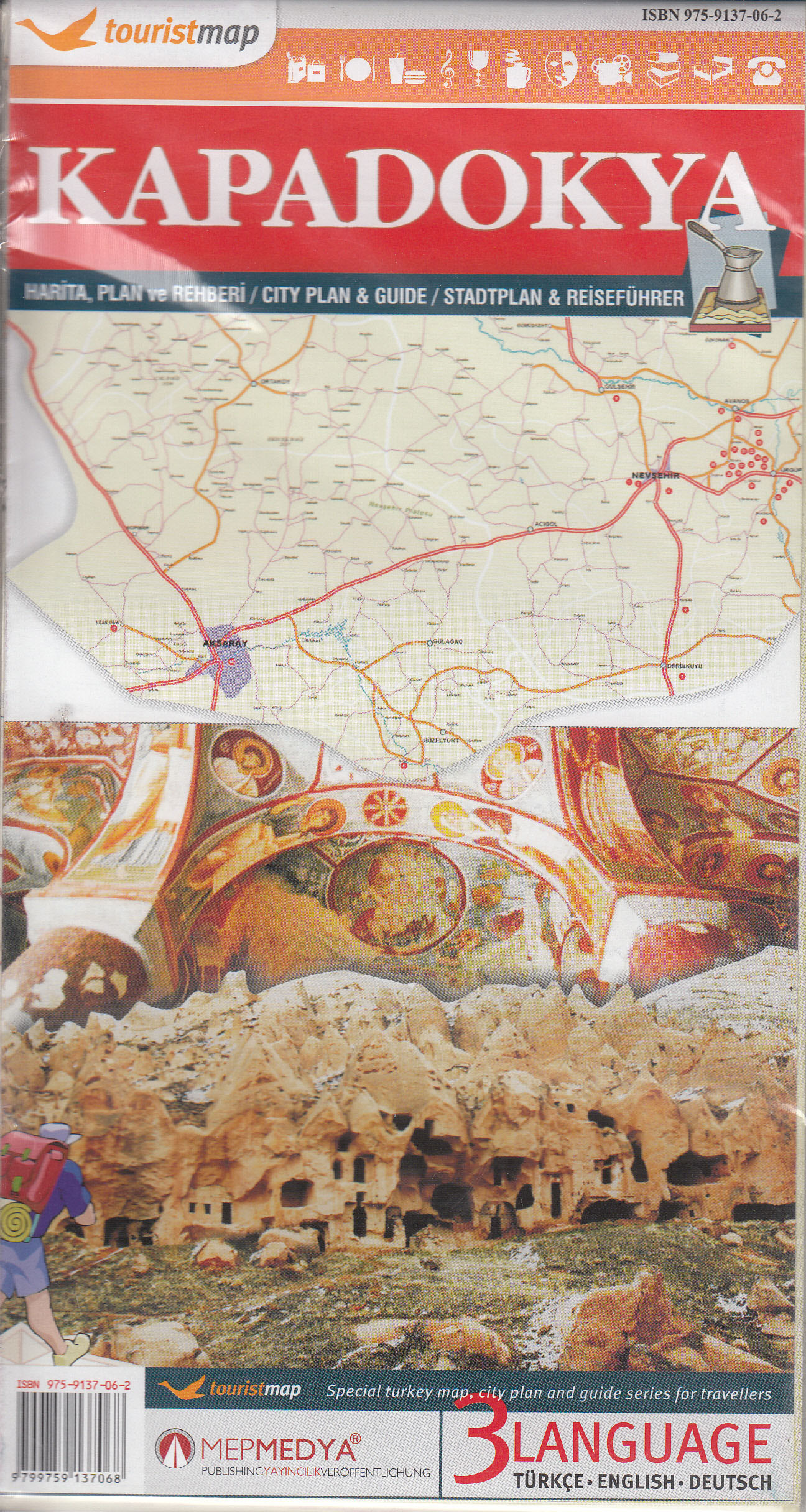 Touristmap Kapadokya
